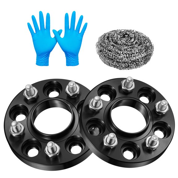 SPEEDWOW 5x108mm Wheel Spacers 20mm for Ford Escape Fusion C-Max, 63.4 mm Center Bore & 5 Lug Forged M12x1.5 Wheel Adapters for Jaguar F-Type S-Type XE XF XJ XK XKR, 2PCS