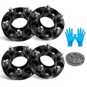 SPEEDWOW 5x115mm Wheel Spacers 1inch Compatible with Dodge Challenger Charger Magnum, 71.5 mm Center Bore & 5 Lug Forged M14x1.5 Wheel Adapters Compatible with Chrysler 300, 4PCS