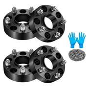 SPEEDWOW 5x5 Hubcentric Wheel Spacers 1 Inch with 1/2" Studs Compatible with Jeep 5 Lug 5x127 for 2007-2018 JK Wrangler Not JL | 1999-2010 WJ WK Grand Cherokee | 2006-2010 XK Commander, 4PC