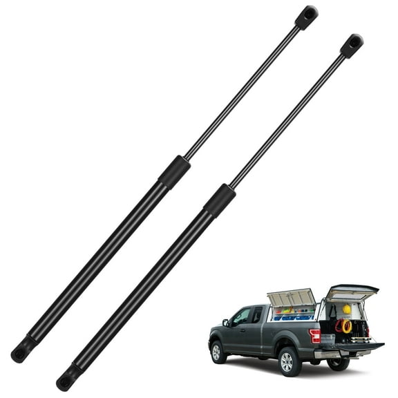 SPEEDWOW C16-08055 20inch 120lbs (533N) Gas Shocks Struts Lift Support for are ATC Leer Camper Shell Awning Snugtop Topper Canopy Truck Cap Pickup Window RV Door or Toolbox Lid etc, Set of 2