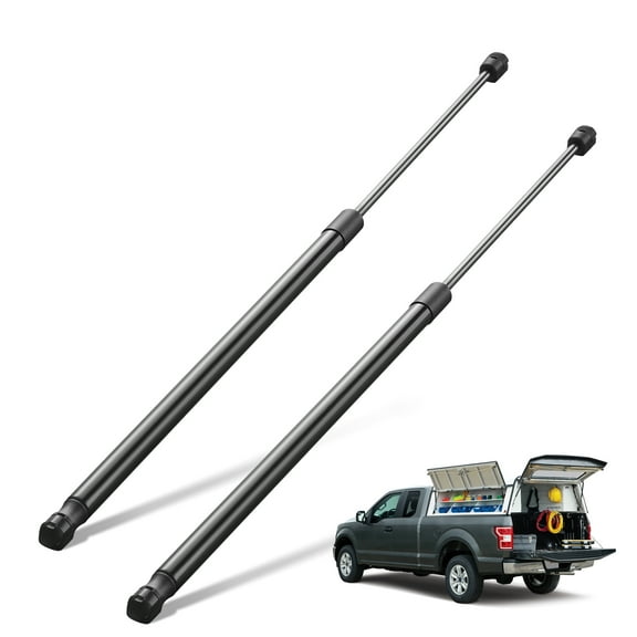 SPEEDWOW C16-12666 26inch 101LB/450N Gas Shocks Struts Lift Support for Leer Camper Shell Rear Topper Window Pickup Cap Canopy Toolbox Cabinet Lid Motorhome Door Gas Springs Set of 2