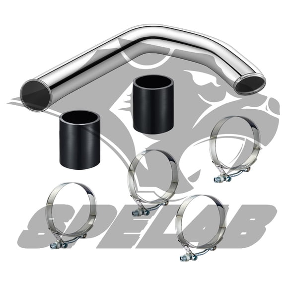 SPEEDWOW Cold Side Intercooler Pipe Kit For 2008-2010 6.4 Powerstroke Diesel Ford F250 F350 F450 F550