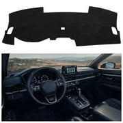 SPEEDWOW Dash Cover, Car Dashboard Cover Mat Carpet Fit for 2023-2024 Honda CRV Dashboard Pad Covers Internal Accessories, Black