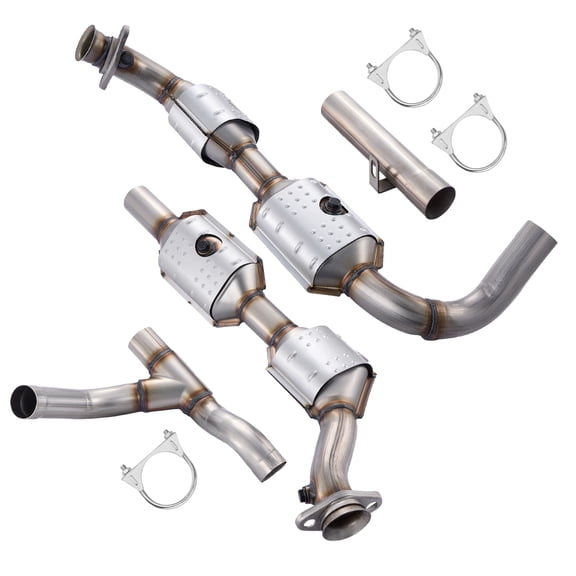 SPEEDWOW Direct-Fit Catalytic Converter for 2001-2002 Ford F-150/Expedition V8 4.6L Stainless Steel, EPA Compliant