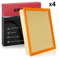 thumbnail image 1 of SPEEDWOW Engine Air Filter for Chevrolet Silverado/Suburban 1500 2500 3500, Avalanche, GMC C3500HD, Sierra 1500/Classic/HD/HD Classic/Limited, Sierra 2500 99-04,4Pcs, 1 of 8