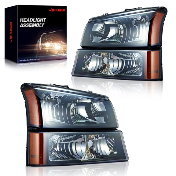 SPEEDWOW For 2003-2006 Chevy Silverado / Avalanche Headlight Assembly