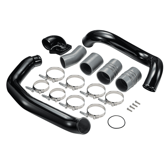 SPEEDWOW Intercooler Pipe Kit & Intake Elbow For 2005-2007 6.0 Powerstroke Diesel Ford F250 F350 F450 F550