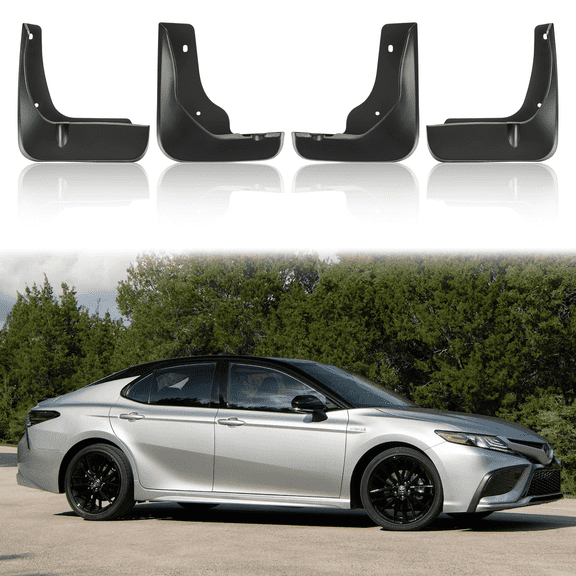 SPEEDWOW Mud Flaps Splash Guards 4PCS Front & Rear Side Mud Guards Compatible with Toyota Camry 2012-2014 7th gen