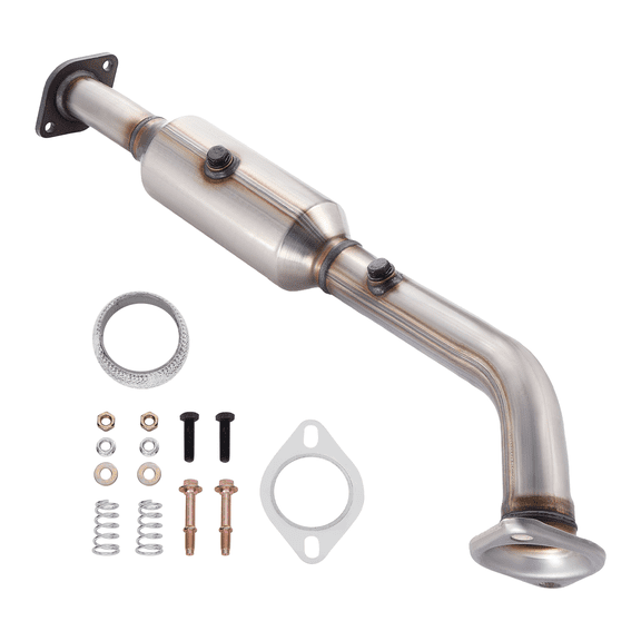 SPEEDWOW Rear Catalytic Converter for 2003-2011 Honda Element 2.4L Stainless Steel, Bolt-On Replacement, Includes Gaskets