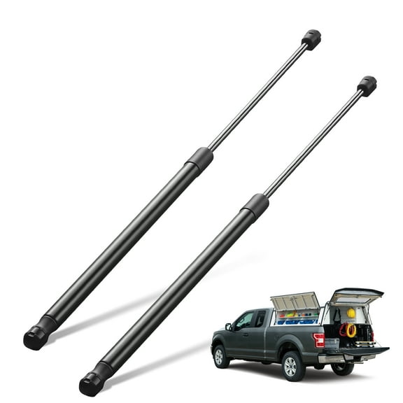 SPEEDWOW SE244P110EZ10 24inch 110LB/490N Gas Shocks Struts Lift Support for Leer Camper Shell Rear Topper Window Pickup Cap Canopy Toolbox Cabinet Lid Motorhome Door Gas Springs Set of 2
