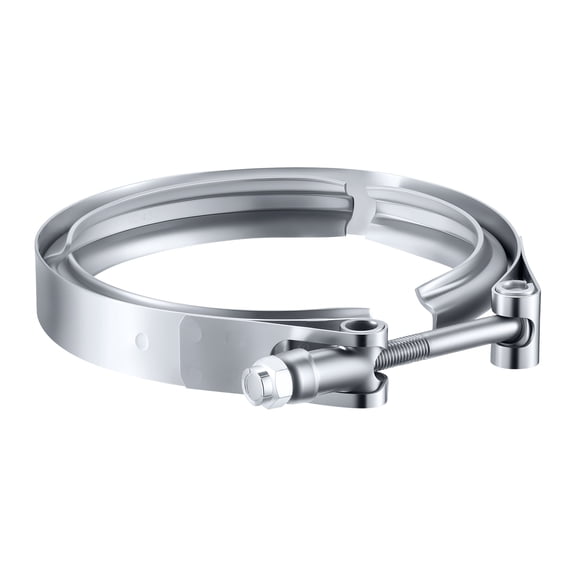 SPEEDWOW V-Band Clamp Quick Release – Stainless Steel, No Flanges（4.5 inch）