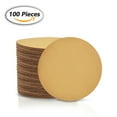 thumbnail image 1 of SPEEDWOX 100 Pcs 6 inch Sanding Discs 400 Grit Dustless Hook and Loop Sandpaper for Random Orbital Sander Yellow Finishing Discs for Automotive Woodworking, 1 of 5