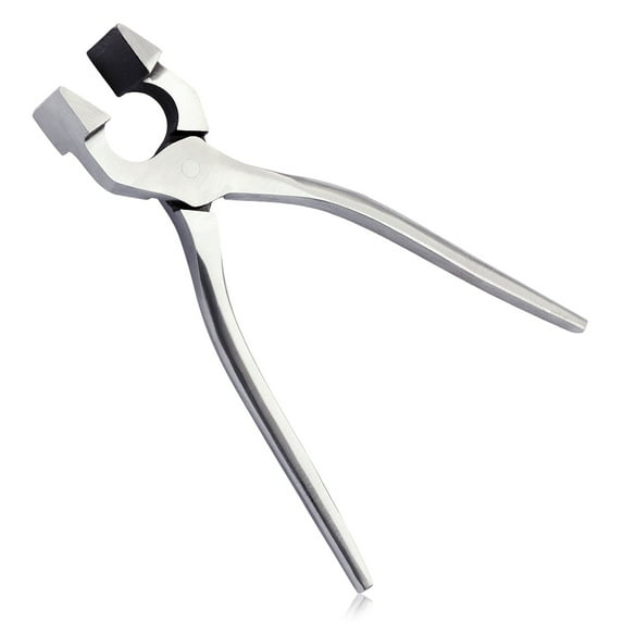 SPEEDWOX Leather Flatten Pliers Leather Edge Adjustment Press Clamp Edgefold Straight Head for Leather Belt and Bag DIY Hand Tools Leathercraft Pliers