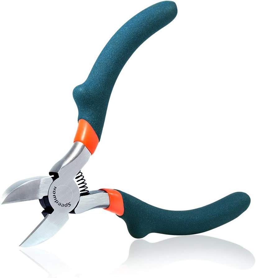 Flush Cutter Tang TrueCABLE Precision Sharp Coil Cutter, 5" Side - View #6