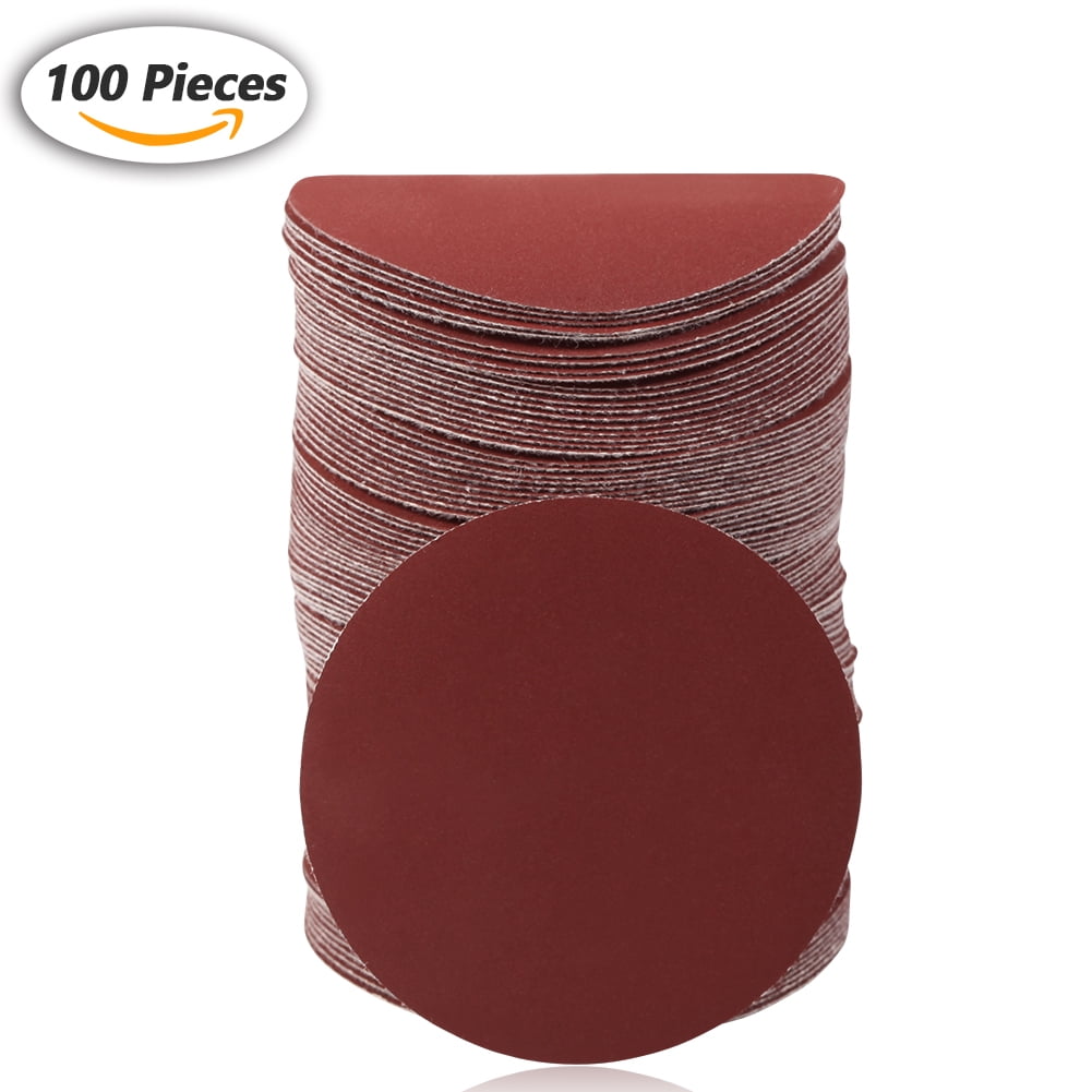 SPEEDWOX Sander Disc 100pc Sanding Hook and Loop Sandpaper 800 Grit ...