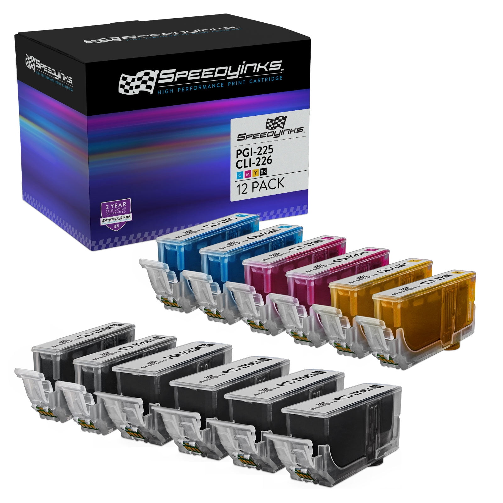 SPEEDYINKS Compatible Canon Printer Ink Cartridges Replacements for PGI ...