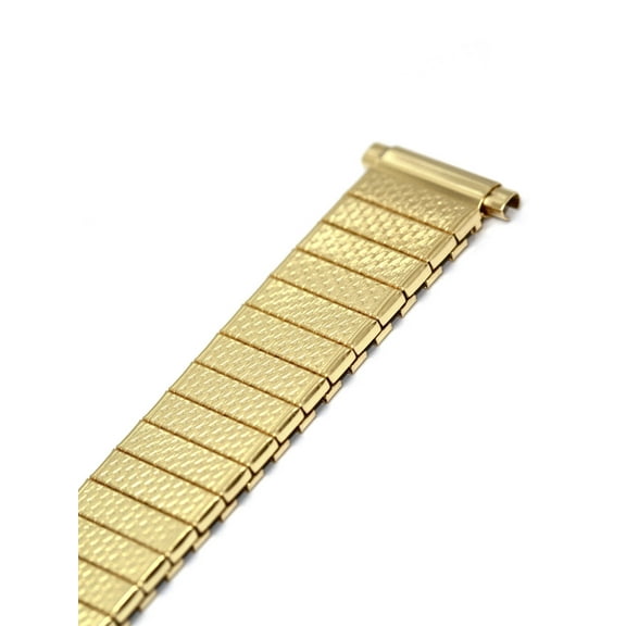 SPEIDEL 16-21MM GOLD TWIST O FLEX EXPANSION WATCH BAND STRAP