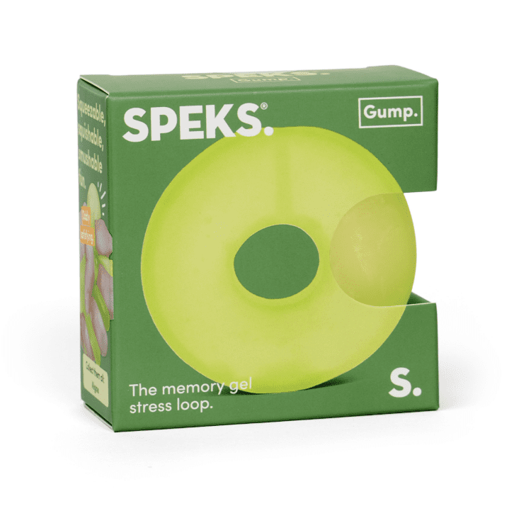SPEKS Original Gump Loop -Algae - Sensory, Stress Relieving Ball