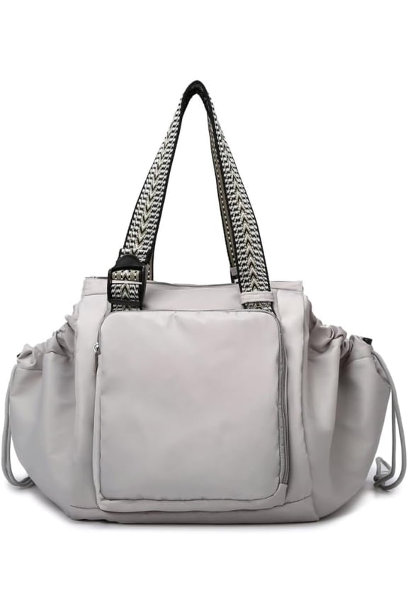 2026 New Large-Capacity Multifunctional Everyday Bag, Nylon Convertible Travel Organizer Shopping Tote Bag 15 Pockets