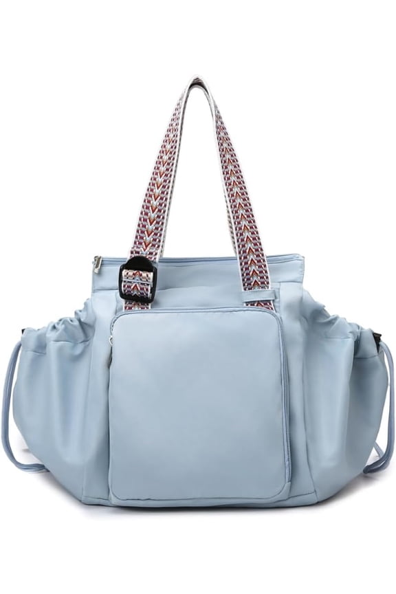 2026 New Large-Capacity Multifunctional Everyday Bag, Nylon Convertible Travel Organizer Shopping Tote Bag 15 Pockets