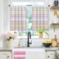 thumbnail image 1 of SPEKSEE Cartoon Kitchen Curtains - Modern Colorful Short Small Cafe Tier Curtains Decor Rod Pocket Window Drapes 2 Panels, 1 of 30