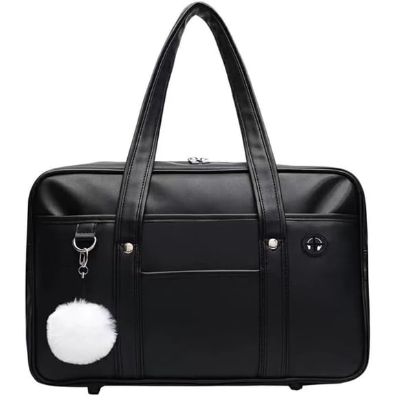 SPEKSEE Casual PU Shoulder Bag Stylish Japanese Tote Bag Shoulder Bag for Commuting and Cosplay