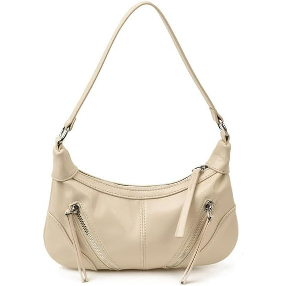 SPEKSEE Chic Shoulder Bag for Women, Y2k PU Leather Underarm Tote Bag, Vintage Fall Purse for Work Travel Commute