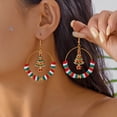 thumbnail image 1 of SPEKSEE Christmas Earrings for Women Cute Handmade Colorful Clay Christmas Tree Dangle Drop Holiday Earrings Xmas Merry Christmas Winter Jewelry Gifts, 1 of 10