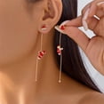 thumbnail image 1 of SPEKSEE Christmas Earrings for Women Snowflake Santa Claus Tassel Earrings Christmas Tree Earrings Xmas Santa Dangle Earrings for Women Merry Christmas Jewelry Gifts, 1 of 8
