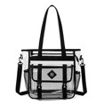 thumbnail image 1 of SPEKSEE Clear Bag for Stadium Events, Clear Transparent Tote Bag with Detachable Strap for Sports, Concert, Work,Travel, 1 of 7