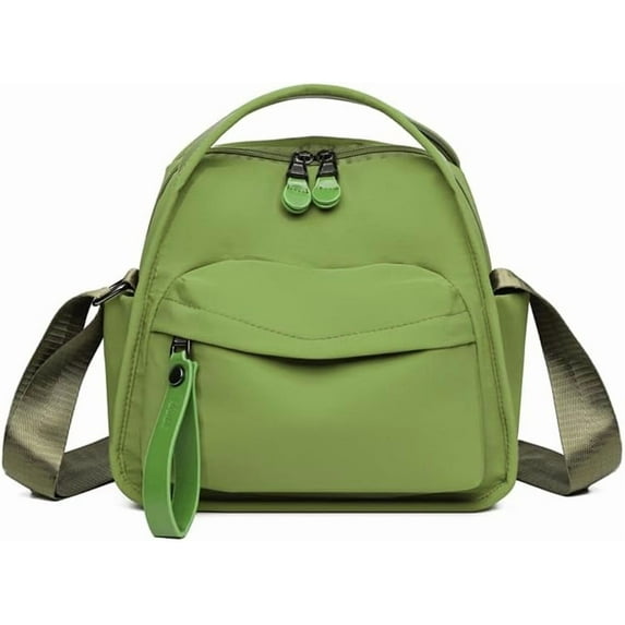 SPEKSEE Crossbody Bag for Women Solid Color Shoulder Handbag Zipper Closure Casual Purse Tote Handbag Simple Messenger Bag for Work T