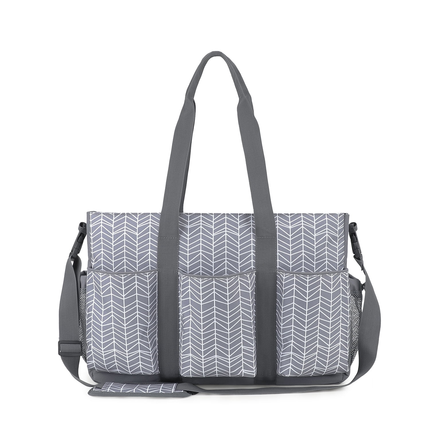 SPEKSEE Crossbody Organizer Diaper Bag - Outdoor Mother's Water-Repellent Baby Care Bag with Multiple Pockets
