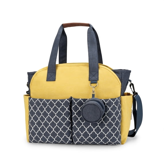 SPEKSEE Diaper Bag Tote for Mom, Large Multi-Function Travel Nappy Bag with Adjustable Shoulder Strap
