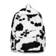thumbnail image 1 of SPEKSEE Fluffy Casual Leopard Pattern Zip Backpack, Leopard Pattern Plush Backpack, Casual Zipper Backpack for Women & Men, Fashionable Backpack for Daily Use, 1 of 10