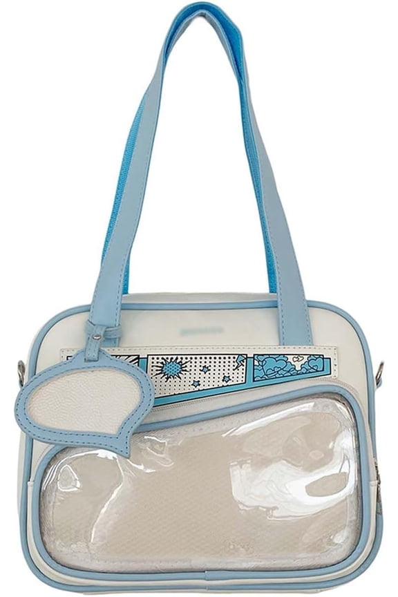 Kawaii Manga itabag Y2k Handbag Shoulder Badge Display Crossbody Bag for Participating in Comic Con