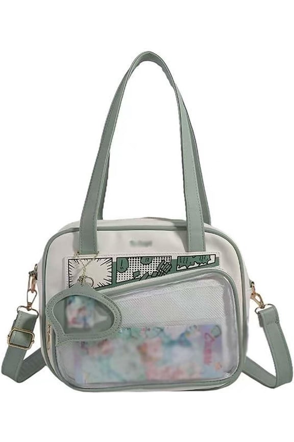 Kawaii Manga itabag Y2k Handbag Shoulder Badge Display Crossbody Bag for Participating in Comic Con