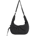 thumbnail image 1 of SPEKSEE Lazy Style Shoulder Crossbody Bag with Ruffle Designs Large Capacity Canvas Bag for Work Shopping Travel College, 1 of 10