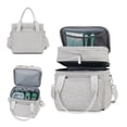 thumbnail image 1 of SPEKSEE Lunch Bag for Women Men, Expandable Large Adult Insulated Lunch Box for Work, Leakproof Double Deck Lunch Box Cooler Tote Bag with Removable Shoulder Strap, 1 of 8