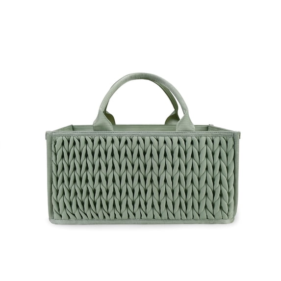 SPEKSEE Portable Diaper Storage Basket: Large Capacity, Water-Resistant, and Organized for Mom Essentials