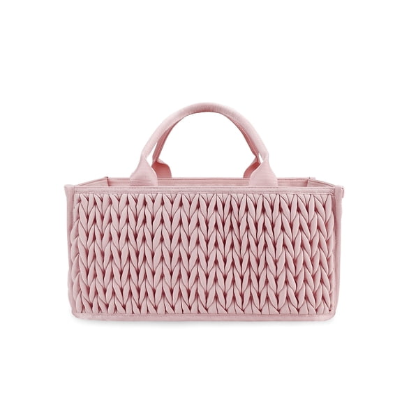 SPEKSEE Portable Diaper Storage Basket: Large Capacity, Water-Resistant, and Organized for Mom Essentials