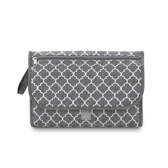 SPEKSEE Portable Waterproof Diaper Changing Pad with Storage for Wipes and Diapers - Perfect for Mom and Baby on the Go