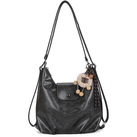 SPEKSEE Single Shoulder Tote Bag for Women Large Capacity Handbag with Zipper Closure Travel Backpack W/Adjustable Shoulder Strap fo