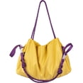 thumbnail image 1 of SPEKSEE Slouchy Shoulder Bag Large Lightweight Slouchy Hobo Tote with Rope Strap Casual Travel Duffel Nylon Purse Alt Overnight Bag, 1 of 8