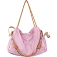thumbnail image 1 of SPEKSEE Slouchy Shoulder Bag Large Lightweight Slouchy Hobo Tote with Rope Strap Casual Travel Duffel Nylon Purse Alt Overnight Bag, 1 of 8