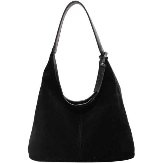 SPEKSEE Slouchy Suede Shoulder Bag For Women Stylish Underarm Tote Soft Leather Casual Crossbody Handbag Travel Winter Fall