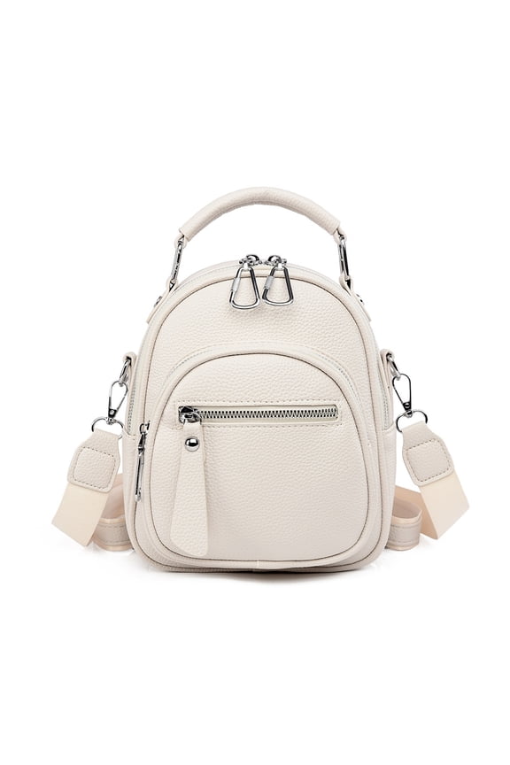 Small Backpack Purse for Women Cute PU Leather Mini Backpacks Ladies Casual Lightweight Travel Daypack