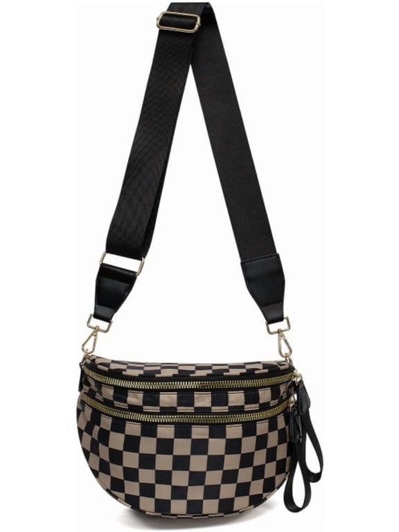 Small Crossbodybag for Women Trendy Nylon Bum Bags Plus Size Fanny Pack SlingBag BeltBag for Women Travel