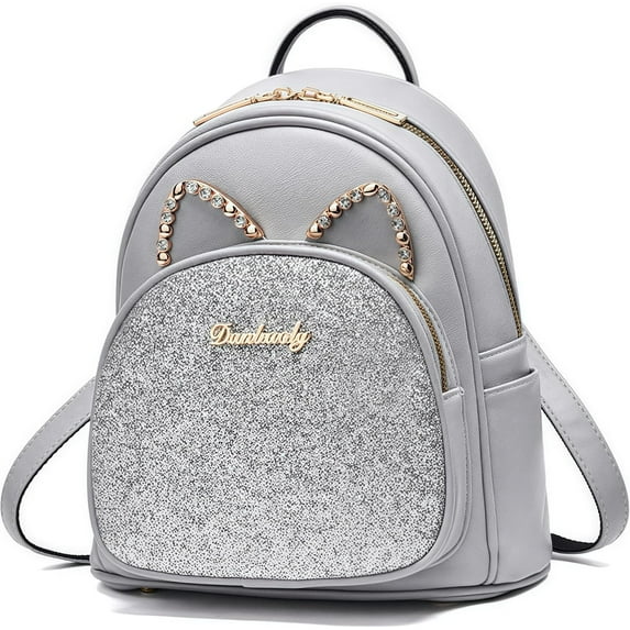 SPEKSEE Small Cute Backpack Leather Mini Backpack Purse for Women Daypack