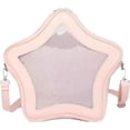 thumbnail image 1 of SPEKSEE Star Shape Ita Bag Pins Display Crossbody Bag PU Leather Backpack Y2k Aesthetic Cute Handbag, 1 of 7