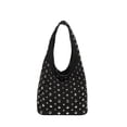 thumbnail image 1 of SPEKSEE Stylish Studded Hobo Bag Y2K Rivets Bucket Purse Shoulder Bag for Women, 1 of 9
